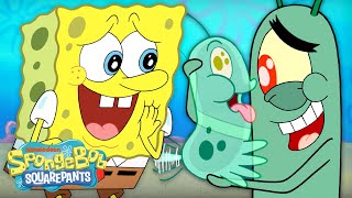 Plankton Adopts A New Pet! 😍 | Plankton's Pet Full Scene | SpongeBob