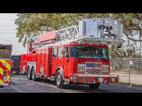 Walk Around of Clarksville Fire Rescue's HP 100 Platform - SO144406