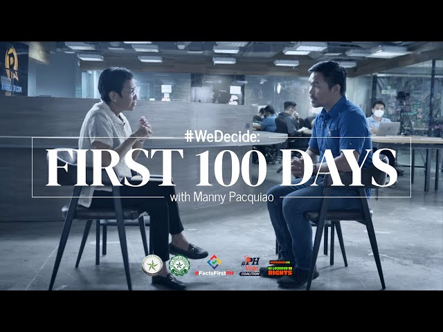 First 100 days: What would Pacquiao do?