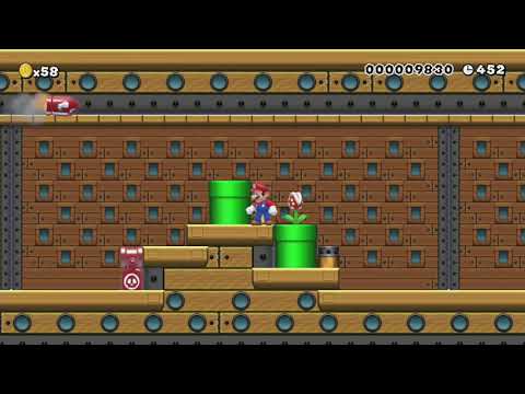 Airship assault 4! by Todd - Super Mario Maker - No Commentary 1bq