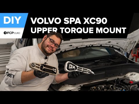 Volvo XC90 Torque Rod Engine Mount Replacement DIY (2016-Present Volvo XC90 SPA)