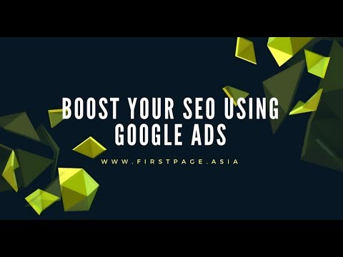 Boost Your SEO Using Google Ads