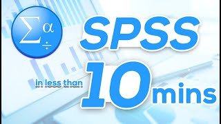 SPSS Tutorial | How to use SPSS in less than 10 minutes | SPSS for beginners