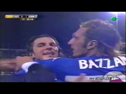 CALCIO SERIE A 2004 - 2005 - Reggina-Sampdoria 0-1 (Bazzani)