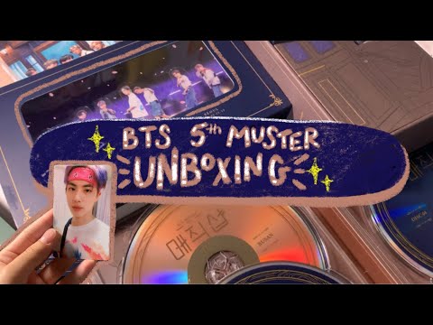 [UNBOXING] BTS 방탄소년단 5th Muster: MAGIC SHOP💜