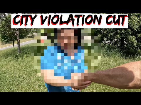 #1 Overgrown & NASTY LAWN!   City Violation cut