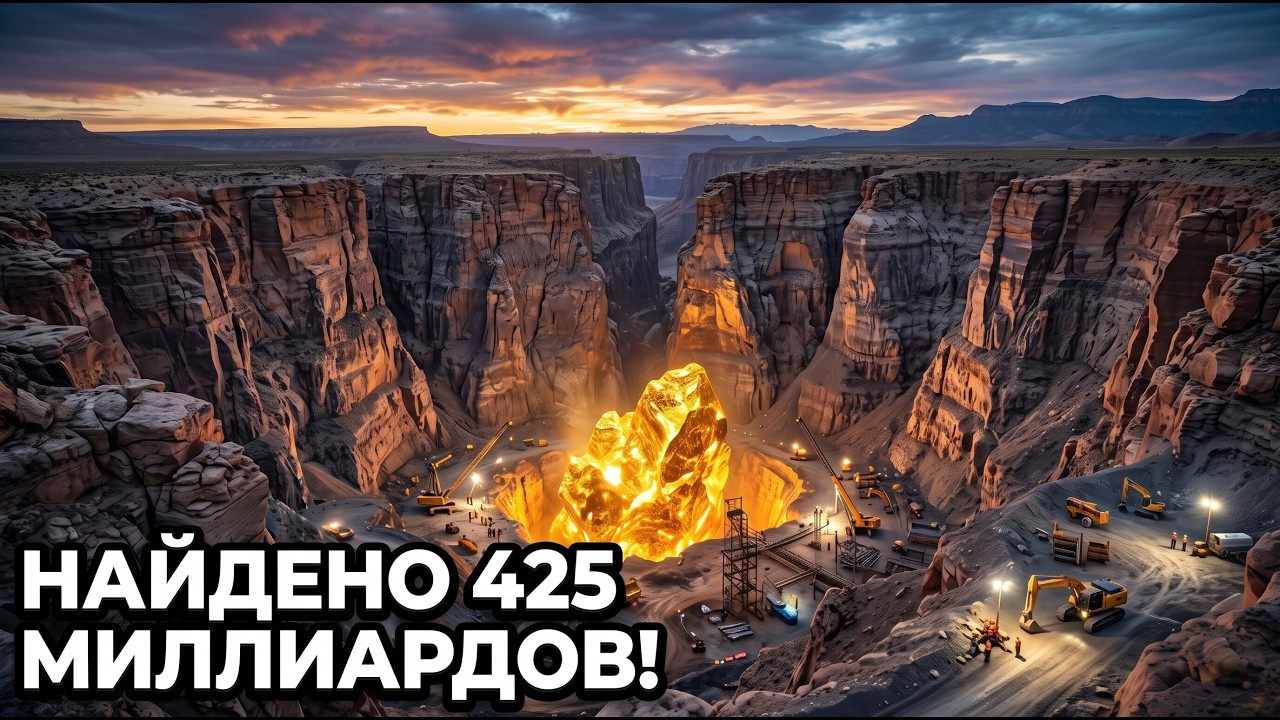 Геологи случайно нашли крупнейшее месторождение золота на Земле — и оно про