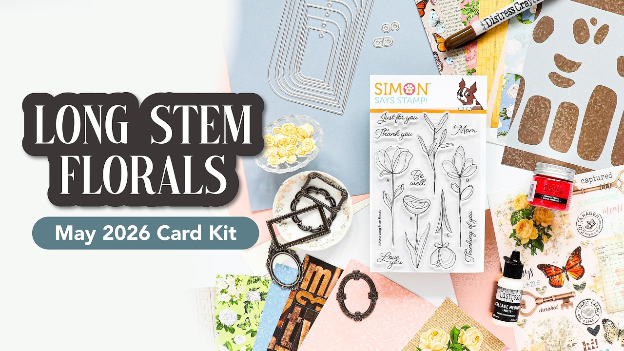 Card Kit Reveal and Inspiration: Long Stem Florals