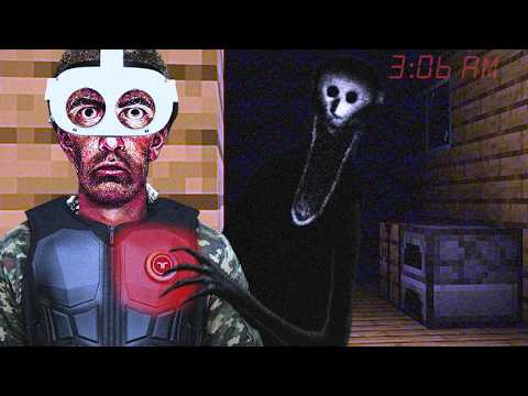 Minecraft VR But The Horror Mods Can TOUCH You...