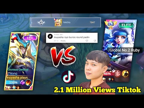 DAMING NAG BABASH SAKIN DAHIL DITO😭| N4CHO VS INUYASHA🔥| TRENDING SA TIKTOK - MLBB