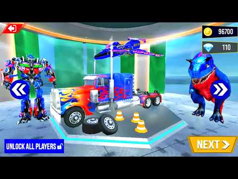 Optimus Prime,Transformers Police Truck Robot Game-Transforming Robot Game Android Gameplay