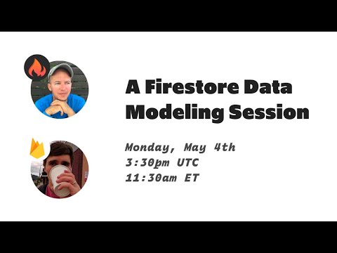 A Firestore Data Modeling Session with Jeff Delaney