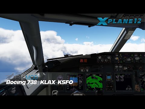 X-Plane 12 | Zibo Mod Boeing 738 | SimBrief Integration