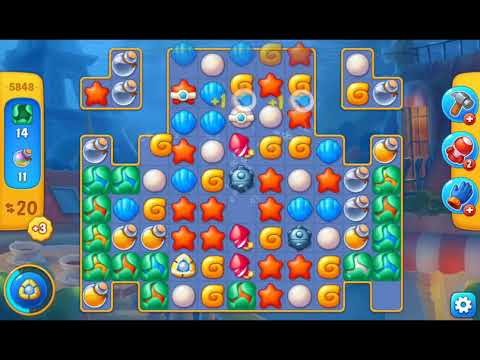 Fishdom 2021 - Level 5848   #playrix #fishdom #gaming