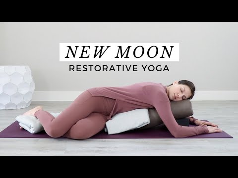 New Moon Restorative Yoga 30 Min Yoga Class