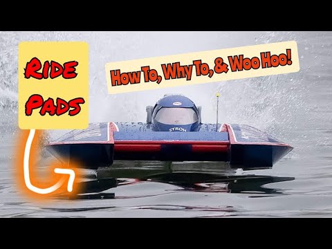 RC Scale Model Hydroplane Build | Sponson Ride Pads & Recovery Pads Taking Shape