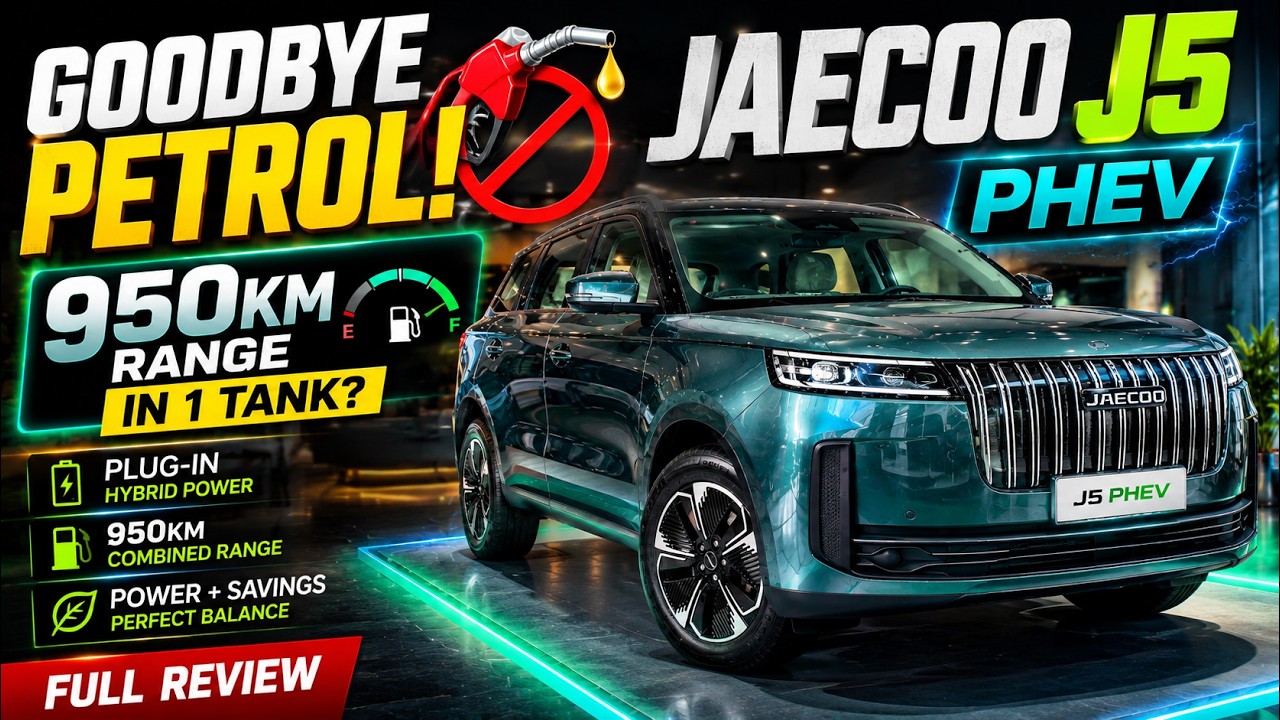 950KM on One Tank! Jaecoo J5 Hybrid is the Game Changer Pakistan Needed