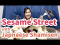 Sesame Street Theme Song With Japanese Shamisen