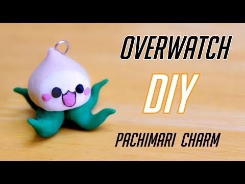 DIY Pachimari Charm : Overwatch DIY + Polymer Clay Tutorial