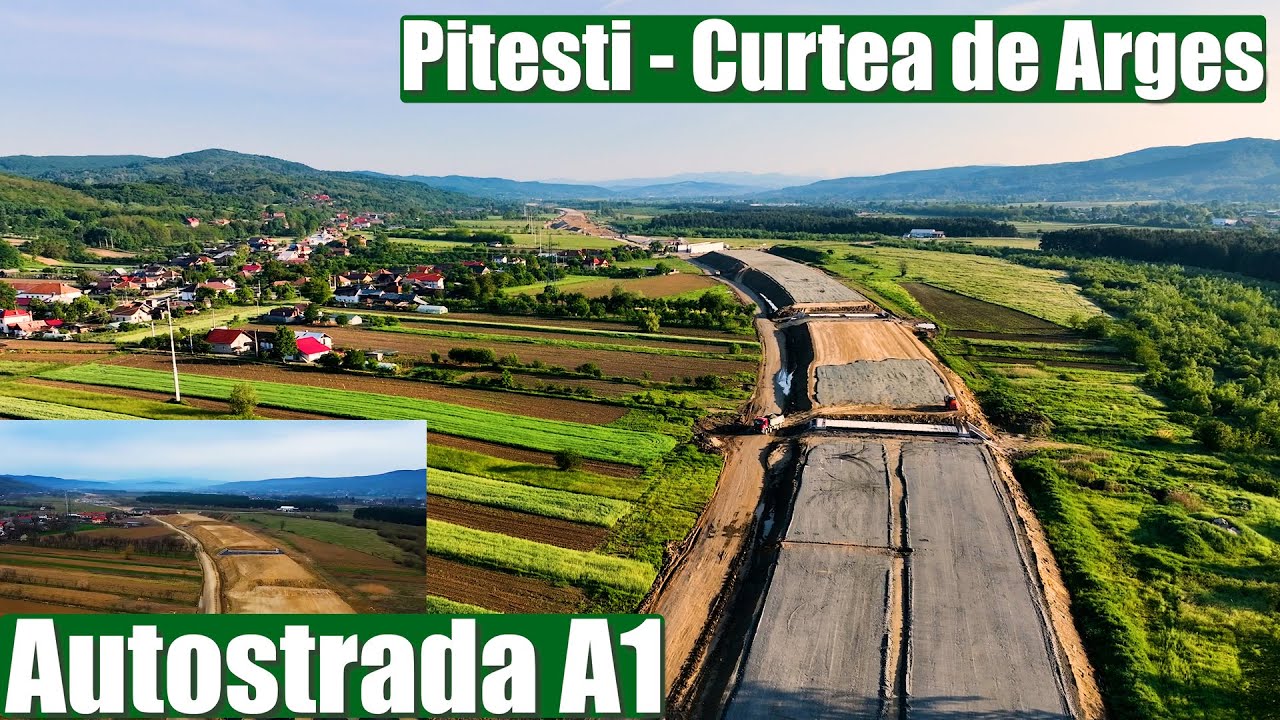 AUTOSTRADA A1 Sibiu Pitesti | Sectiunea 5 Pitesti-Curtea de Arges