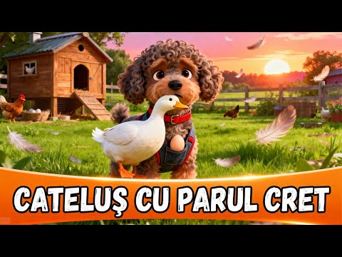 Cățeluș cu părul creț - cântecel pentru copii