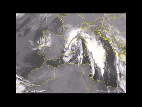 Subtropical Storm Blas (medicane) 2021