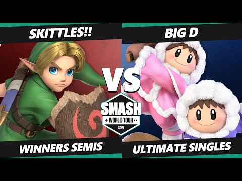SWT NA Northwest Online Winners Semis - SKITTLES!! (Young Link) Vs. Big D (Ice Climbers) SSBU