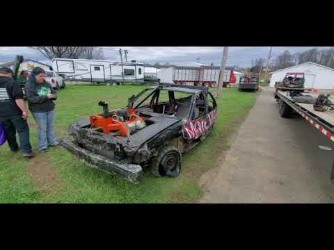 No Mercy 2 Deadman Derby  Aftermath  of Compact mercenary   and full size Mercenary hearse