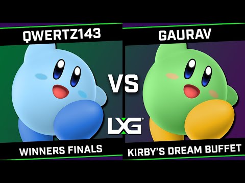 qwertz143 vs Gaurav - Kirby's Dream Buffet @ LXG 4 - Winners Finals
