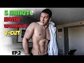 5 Minute V-Cut Abs Workout