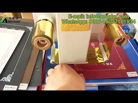 Digital DIY Blessing Card Hot Foil Printing Printer,Invitation Card Foil Stamping Machine