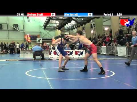 Andrew Scott vs. Alex Jarrett at 2013 ASICS FILA Cadet Nationals - GR