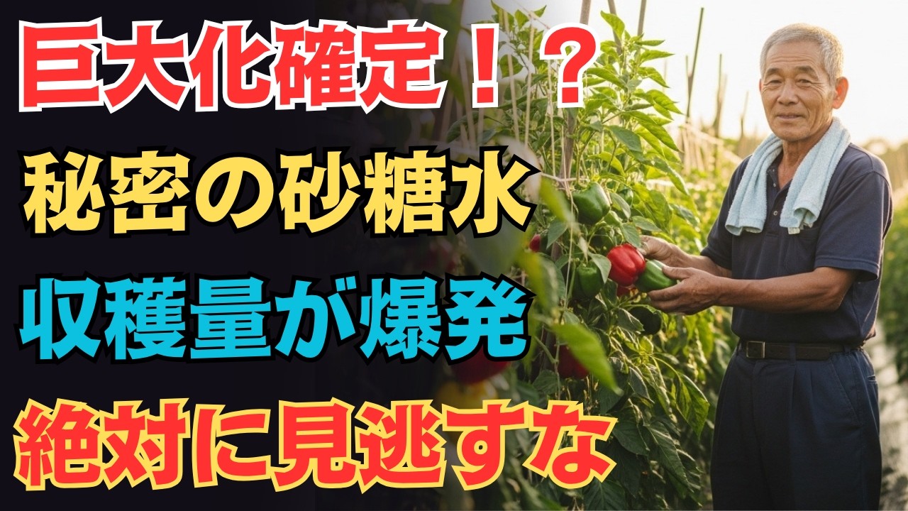 絶対にこれを見ずに植えないで！ピーマンが爆増する植え付けの極意