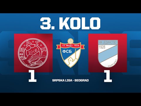 BASK TEK - JEDINSTVO Srpska Liga Beograd 23/24 - 3. Kolo