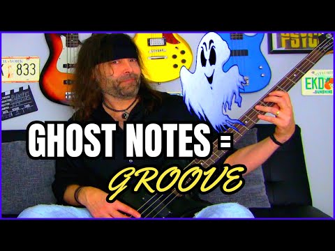 How to Play Ghost Notes #bassguitar #basslesson