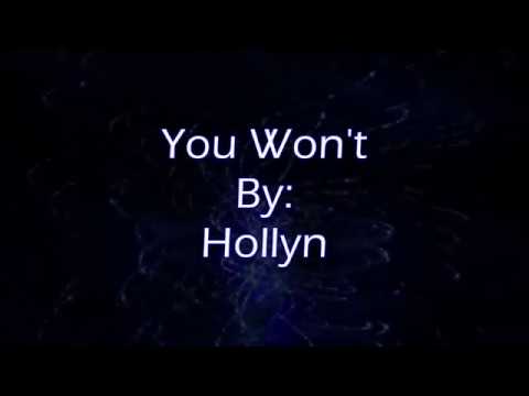 You Won't