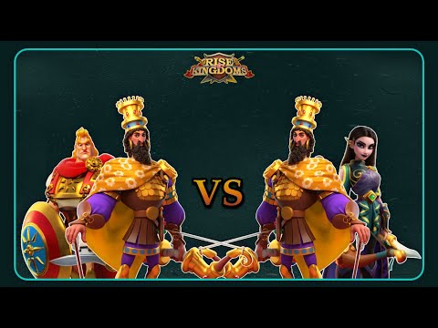 Cyrus/Alexander VS Cyrus/Artemisia - Rise of Kingdoms