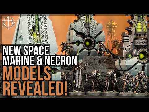 Space Marine Hammerfall Bunker & Necron Convergence Of Dominion Revealed!