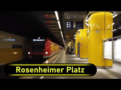 S-Bahn Station Rosenheimer Platz - Munich 🇩🇪 - Walkthrough 🚶