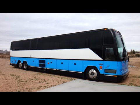 Tour Bus Conversion to RV - Finished Walk Through : 2