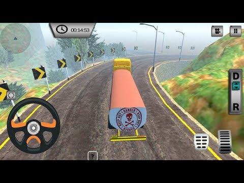 Offroad Oil Tanker Transport Truck Driver Sim 2017 (by Zygon Games) Android Gameplay [HD]