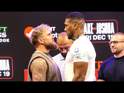 FACEOFF | Jake Paul vs Anthony Joshua | Netflix Boxing