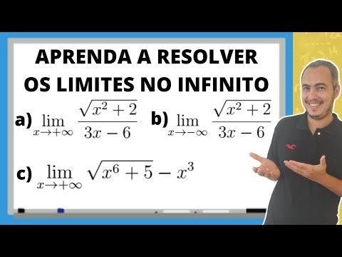 COMO CALCULAR LIMITES NO INFINITO COM RAIZ QUADRADA