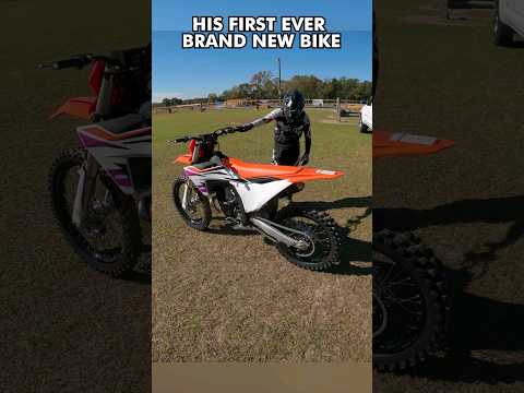 First ever NEW Dirt Bike!