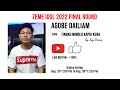 Agobe Dailiam Tingku Mingeu Kapui Kena Final Round Zeme Idol 2022