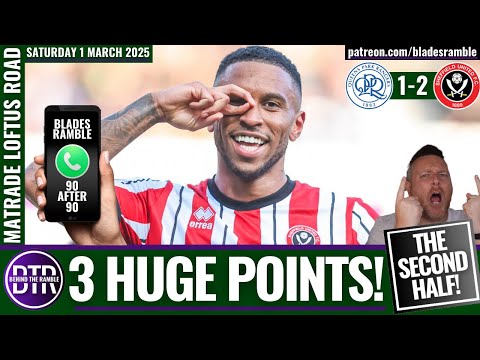 QPR 1-2 BLADES! | 90 AFTER 90 - THE SECOND HALF!! | HAVE YOUR SAY!!