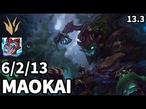 Maokai Jungle vs Sejuani - EUW Master | Patch 13.3