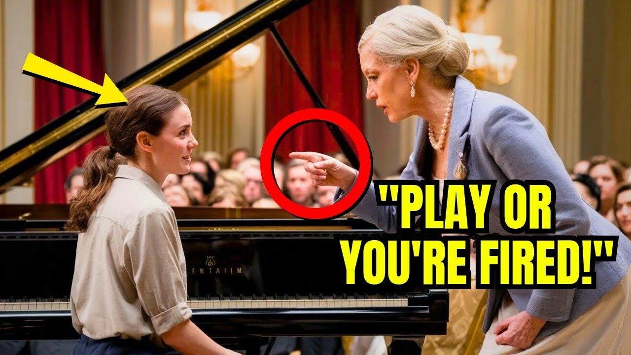 A Simple Woman Forced to Play Piano to Mock Her, But Her Talent Shocks Everyone!