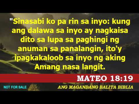 Magandang Balita Biblia - Mateo 18