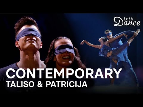 CONTEMPORARY mit Augenbinde 😱 Emotionaler Auftritt von Taliso & Patricija ❤️ | Let's Dance 2025 💃